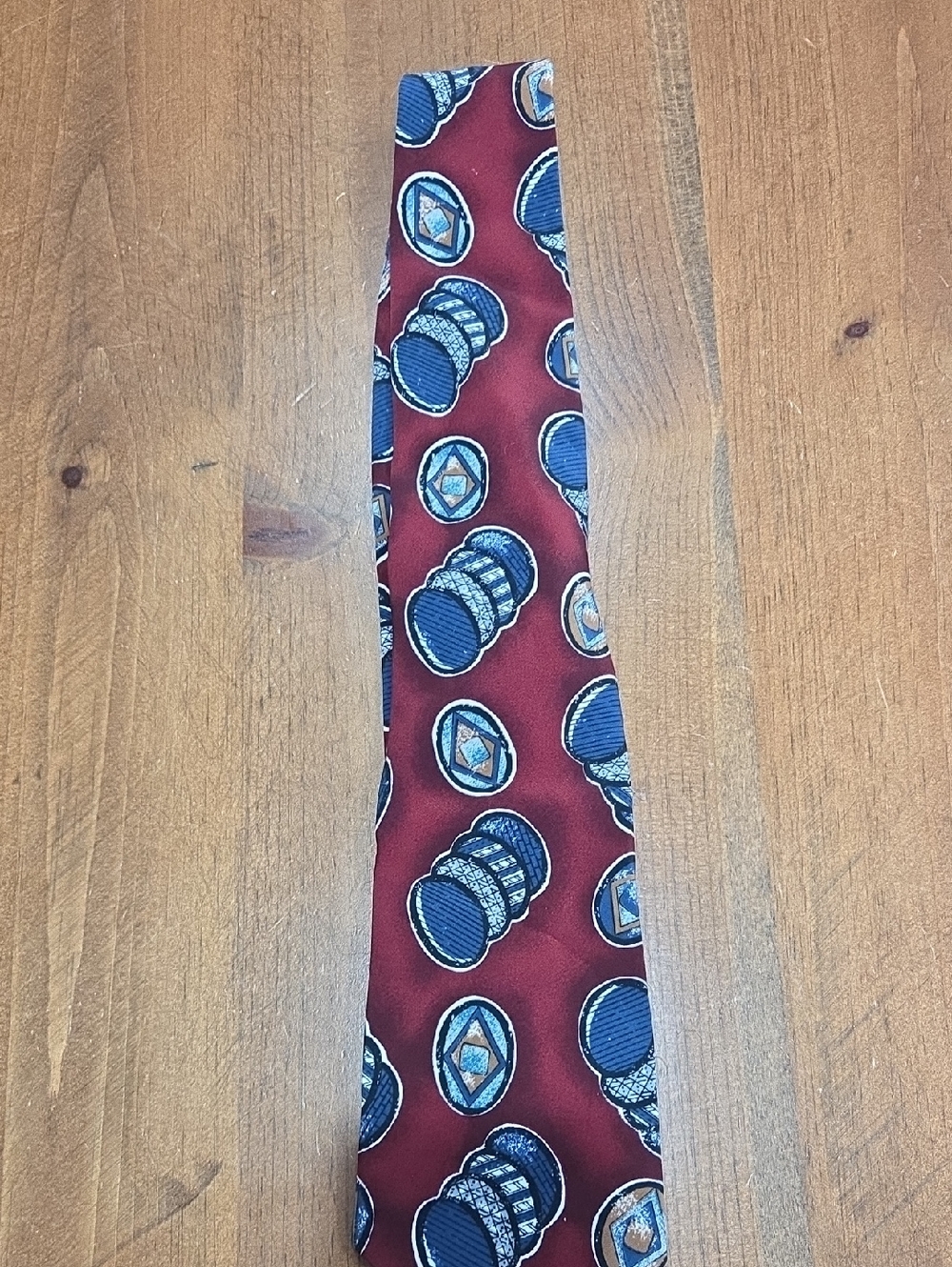 Men's Red Silk Classic By Tip Top